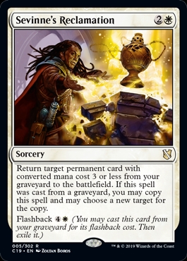Sevinne's Reclamation Commander 2019